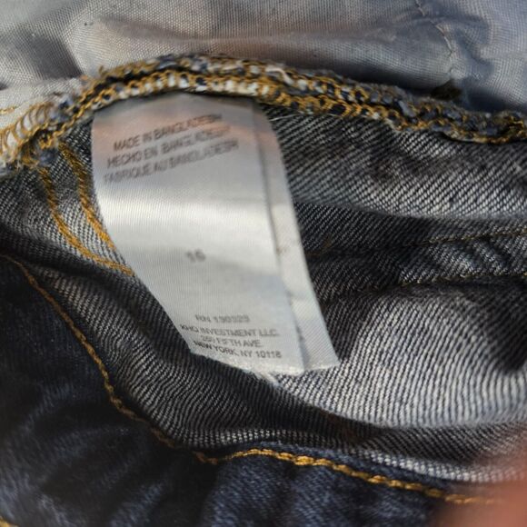 Lucky Brand Jeans Women's 16 Blue Dark Wash Classic Straight - Picture 7 of 16